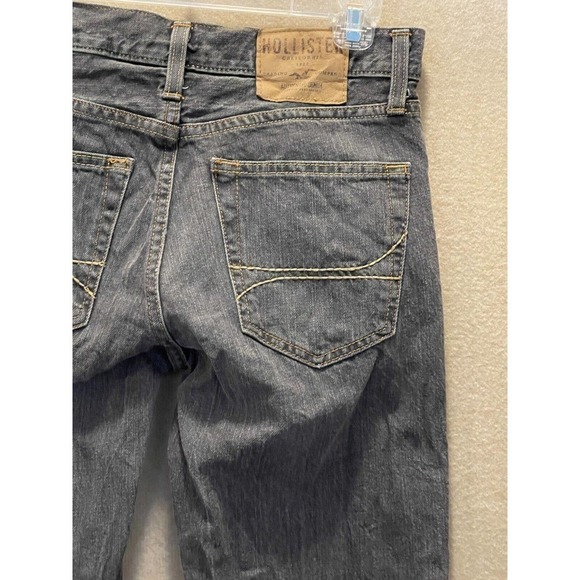 Hollister Jeans 28x30 Gray Denim - Picture 8 of 12